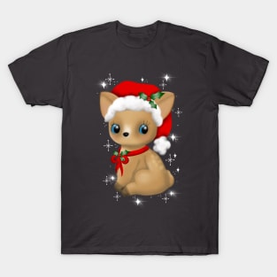 Vintage Christmas deer T-Shirt